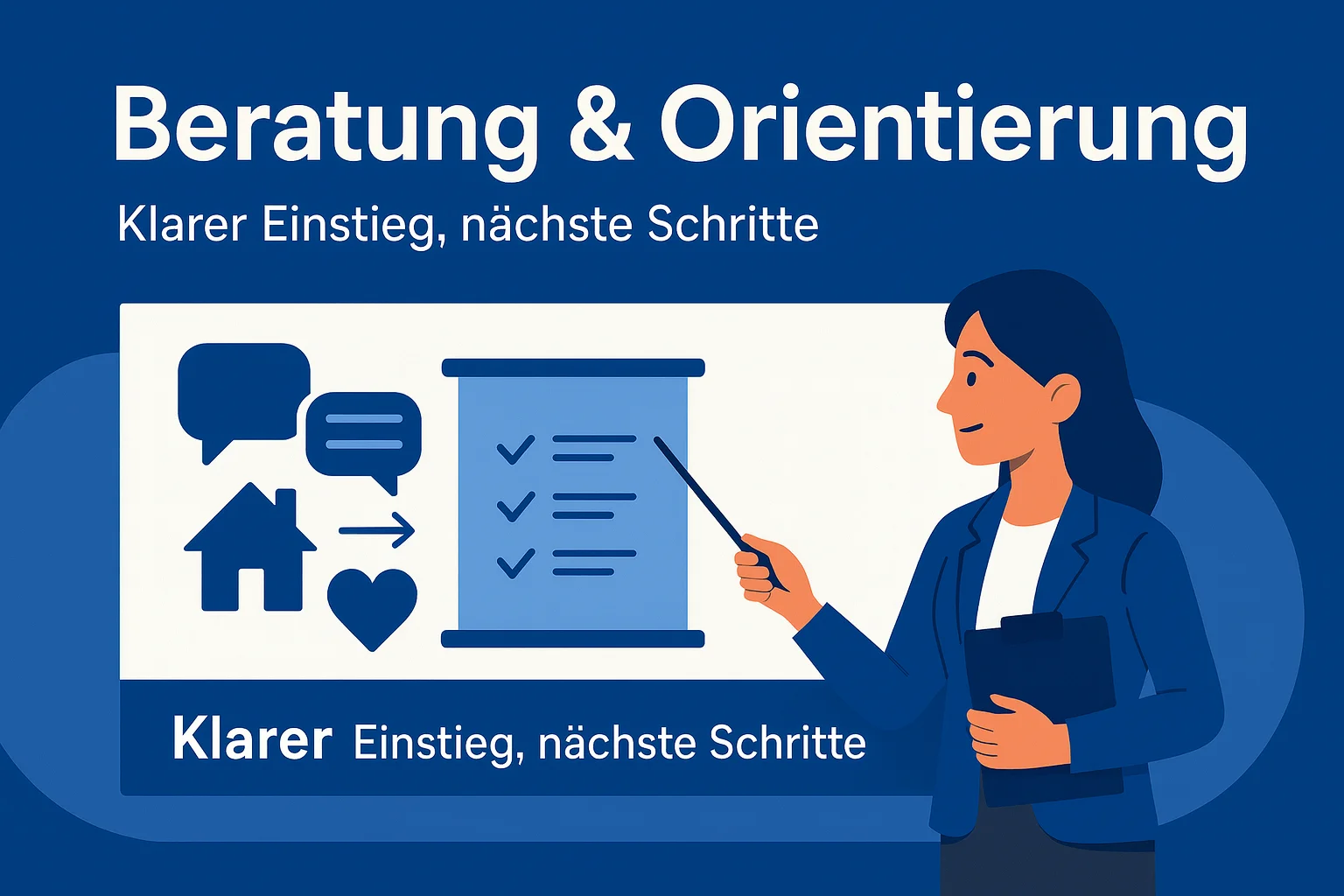 Beratung und Orientierung